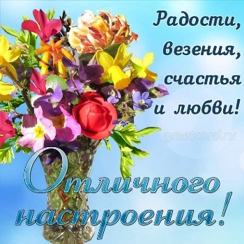 Очаровательная картинка хорошего настроения