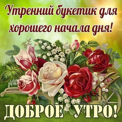 Картинка с добрым утром, покоя и теплоты