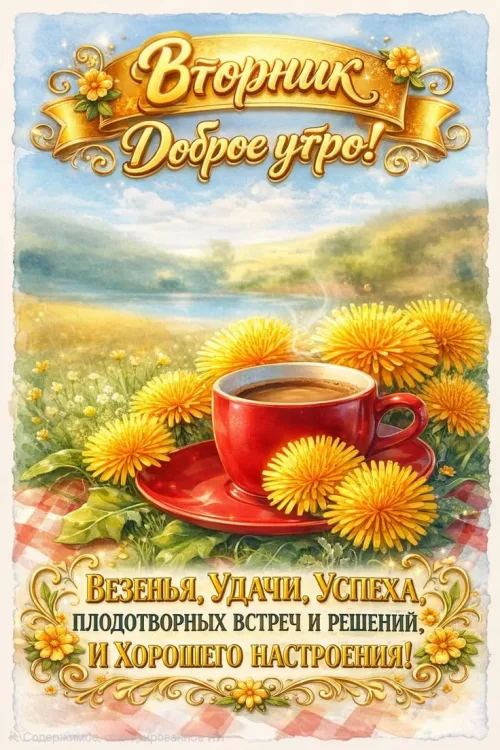 Доброе утро, Вторник: Весенние Пожелания