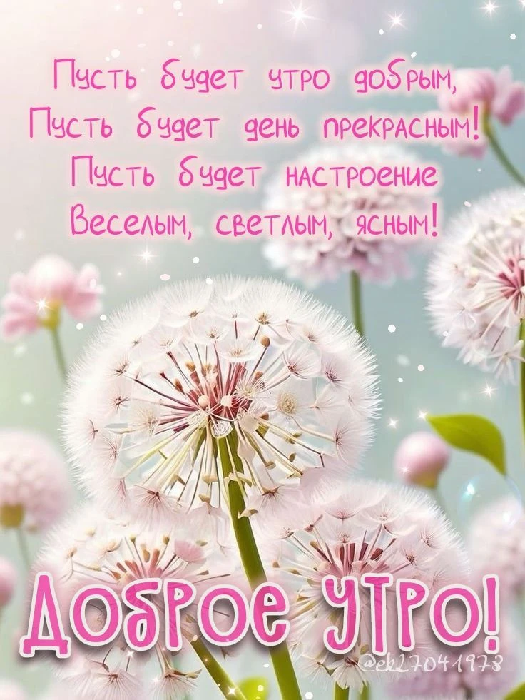 Позитивные открытки с добрым утром и весенним настроением