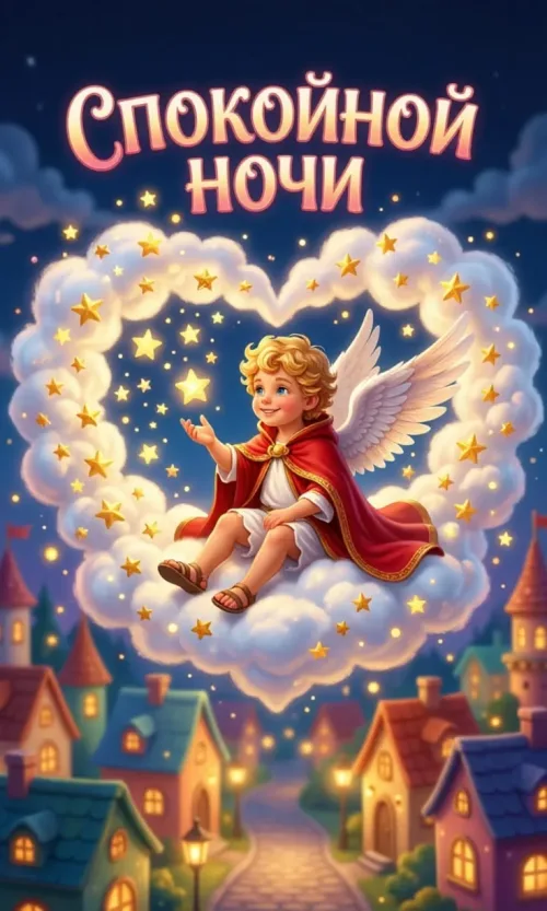 Спокойной ночи с крыльями ангела