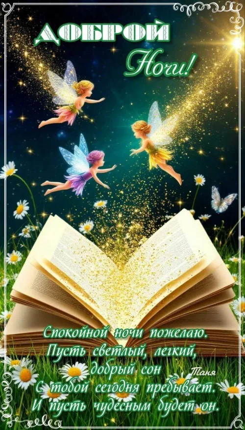 Спокойной ночи с фейками и книгой