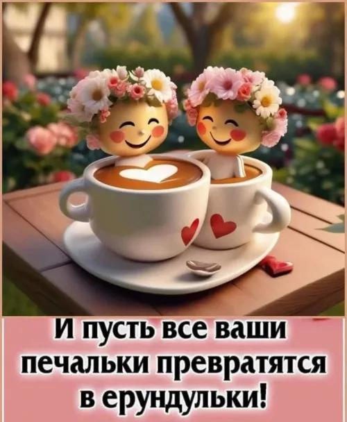 Позитивные открытки с добрым утром и цветами