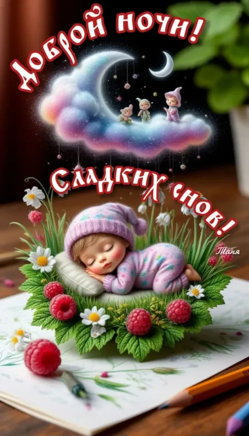 Сладкие сны: Доброй ночи! Сладких снов!