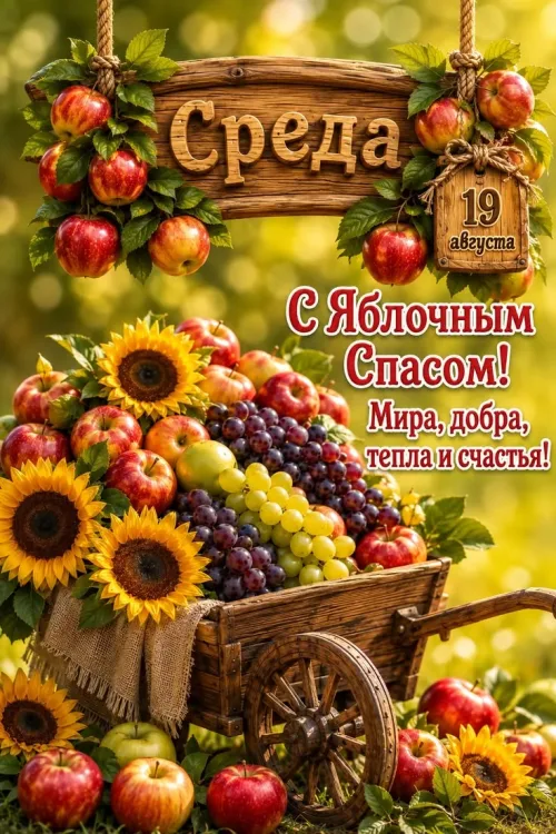 Яблочный Спас: Яблоки, Солнце и Счастье