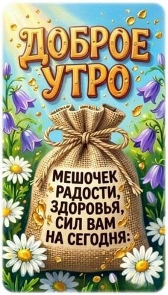 Позитивные открытки с добрым утром и цветами