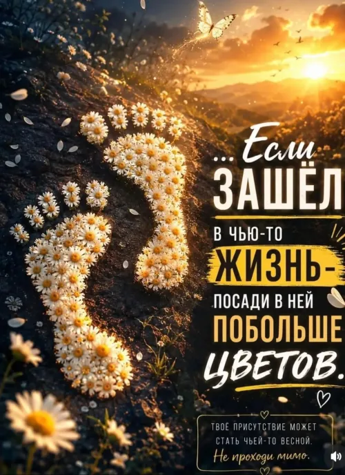Весенние открытки с пожеланием посадить цветы в жизнь