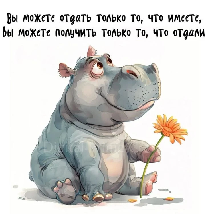 Позитивная открытка с добрым утром и цветами