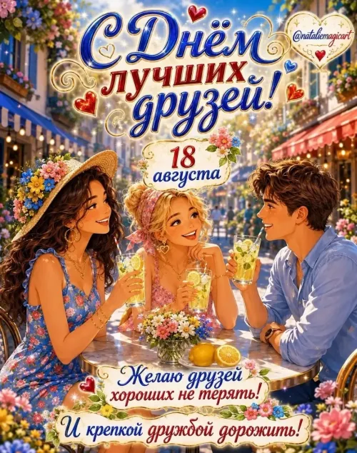 С Днём лучших друзей! 18 августа
