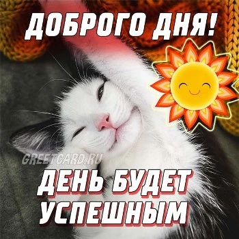 Восхитительная картинка хорошего дня с пожеланием Восхитительная картинка хорошего дня с пожеланием